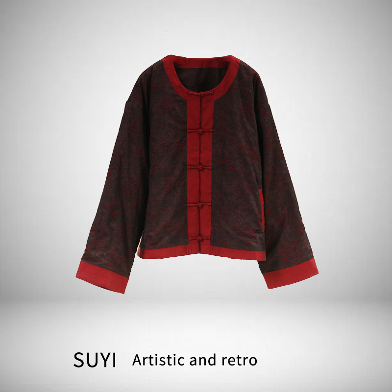 【SUYI原创高定】新款手绣印花棉衣