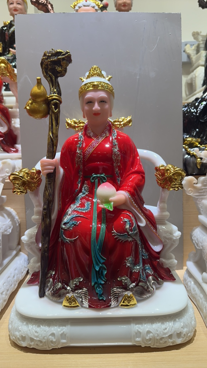 合成空心汉白玉泰山奶奶