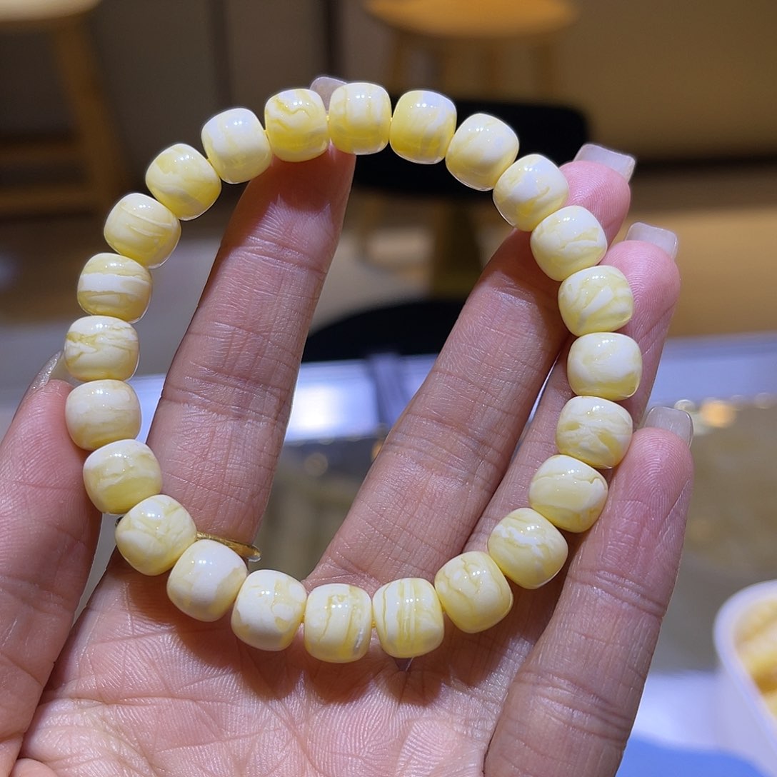 琥珀手链未镶嵌蜜蜡手串