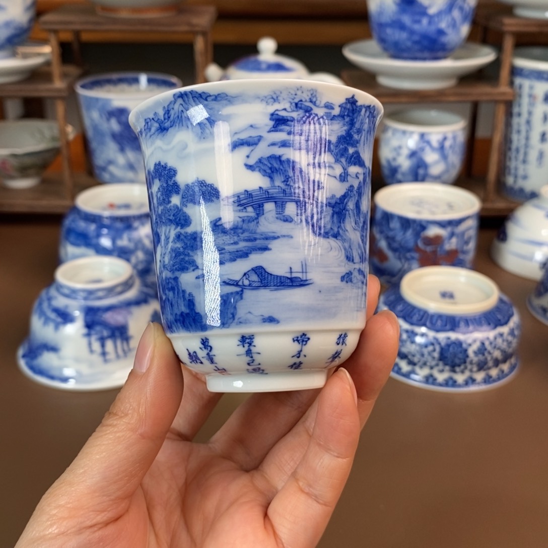 景德镇陶瓷手工手绘