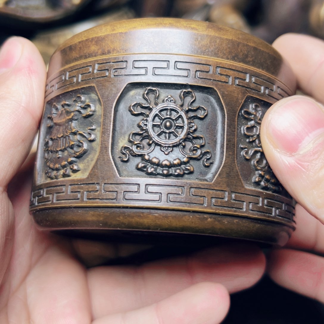 古玩铜器铜器摆件