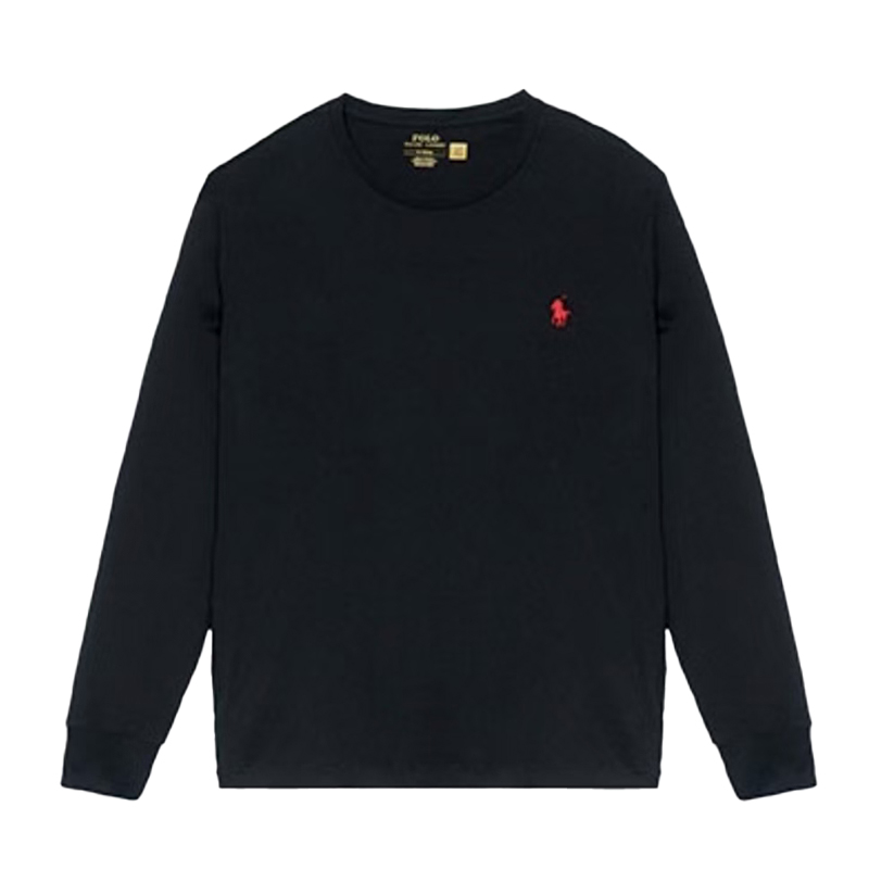 Ralph Lauren/拉夫劳伦黑色长袖T恤710722091023