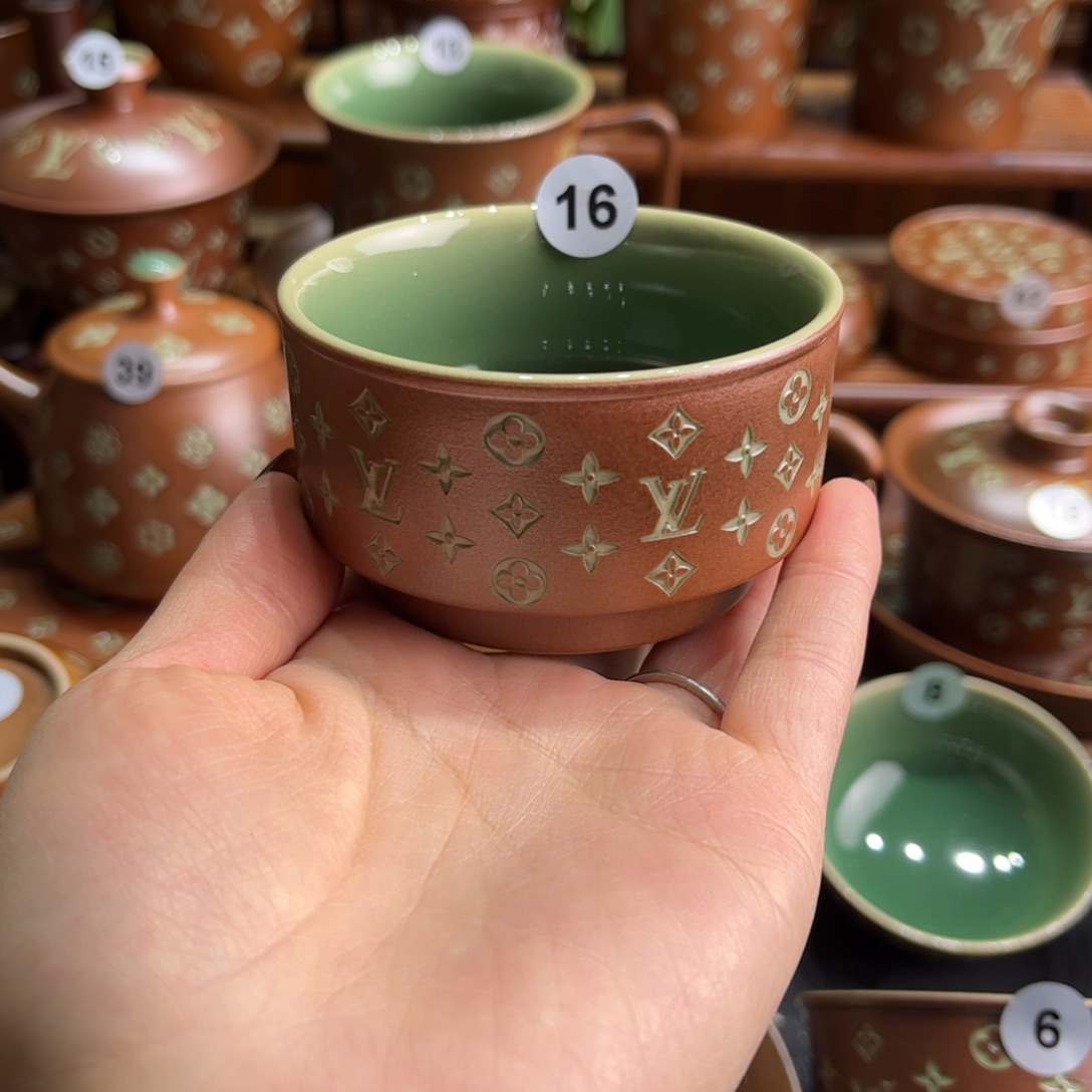 飙***否草木灰老花手工杯