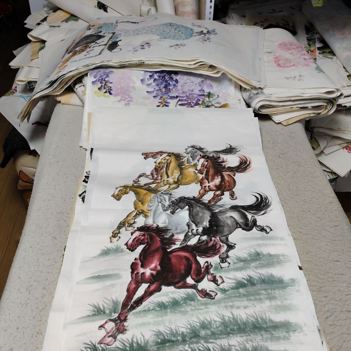 涓***子国画落款后台备注