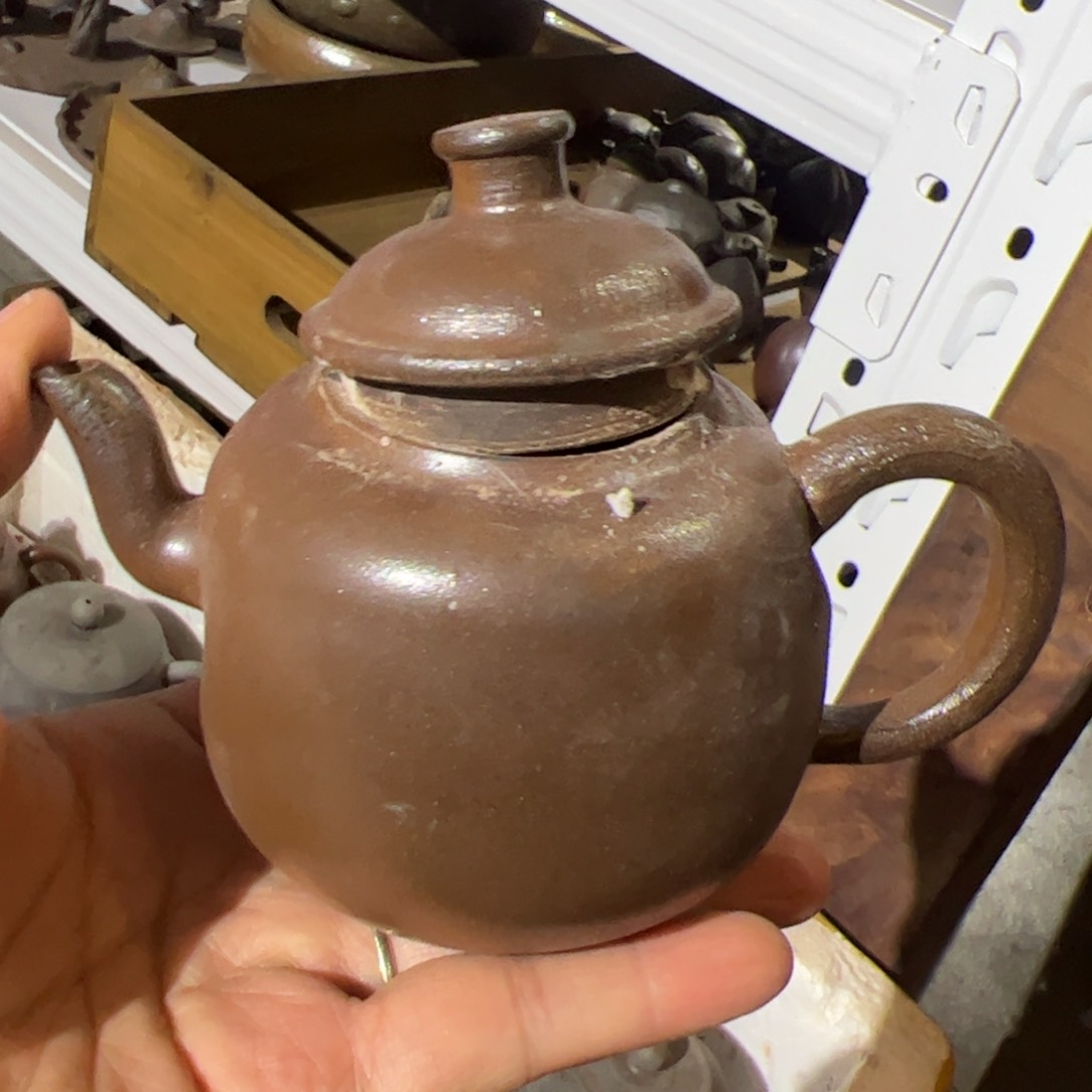 贵台龙窑柴烧茶壶28