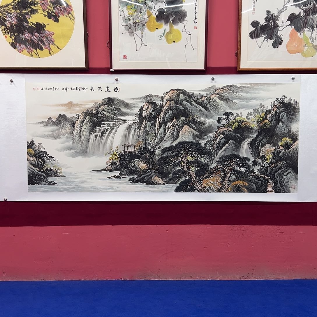 国画李川浦画家作品