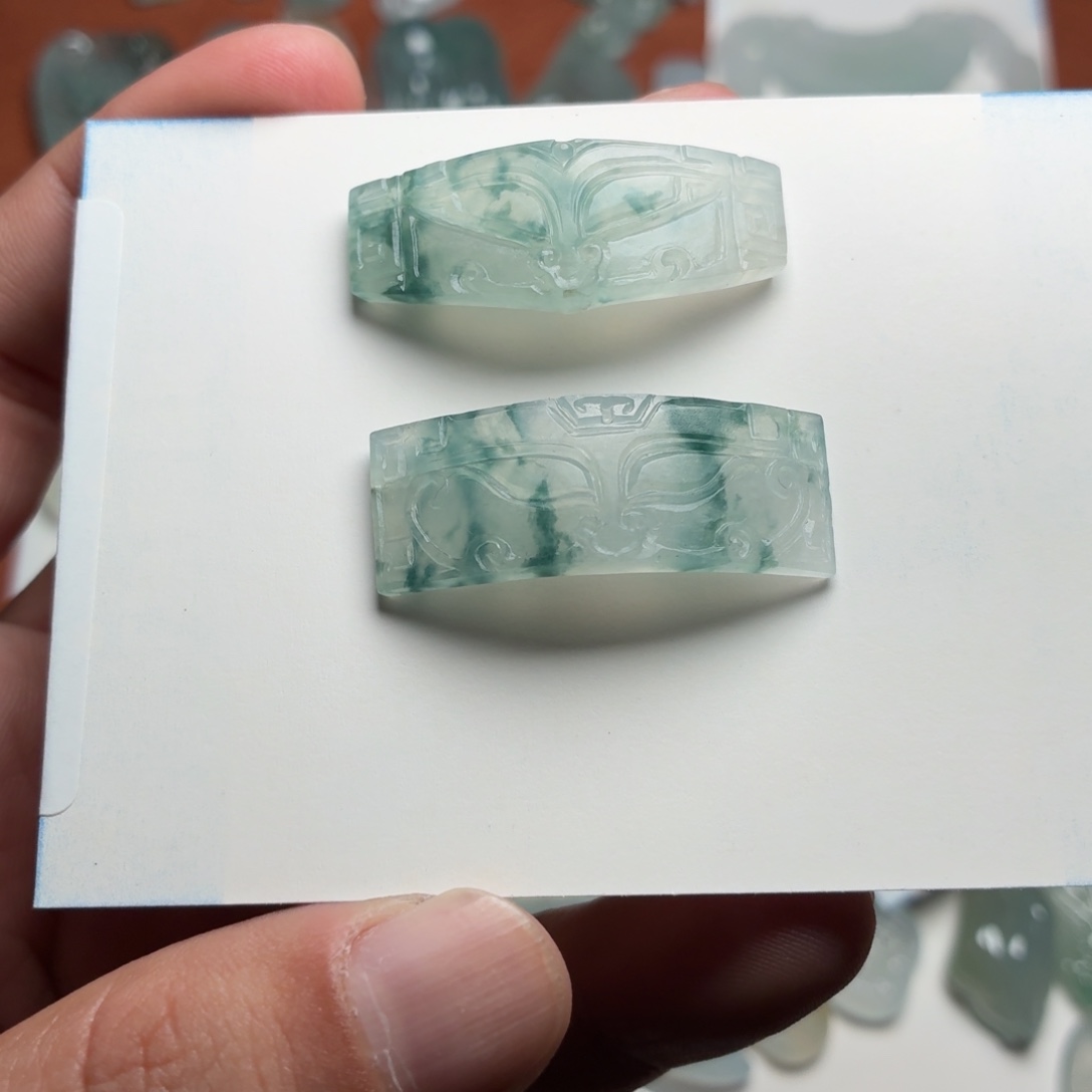 定制翡翠未镶嵌吃****我天然翡翠A货