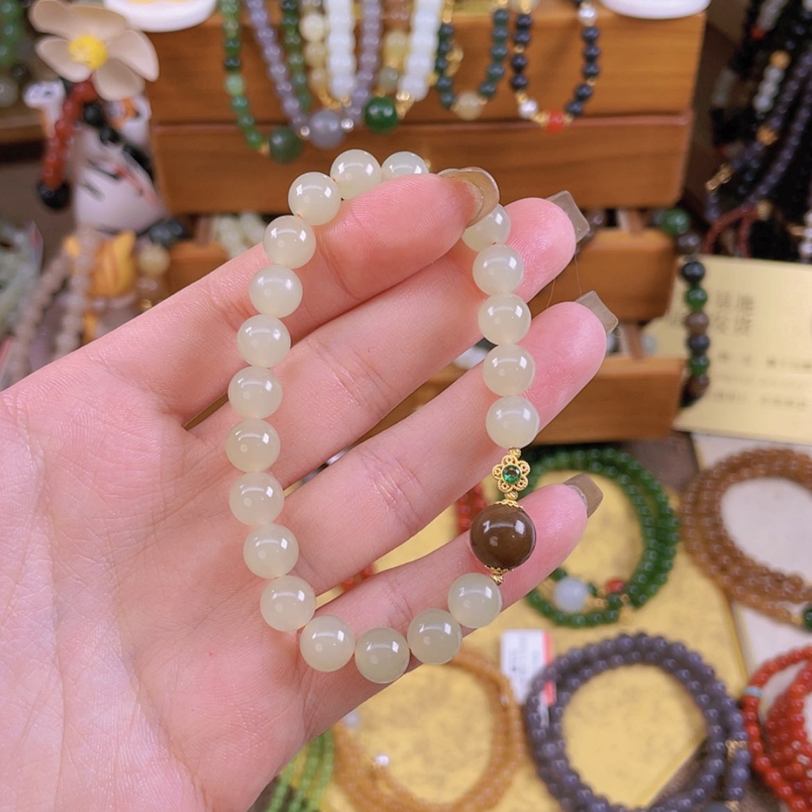 【闪购商品】和田玉手链未镶嵌