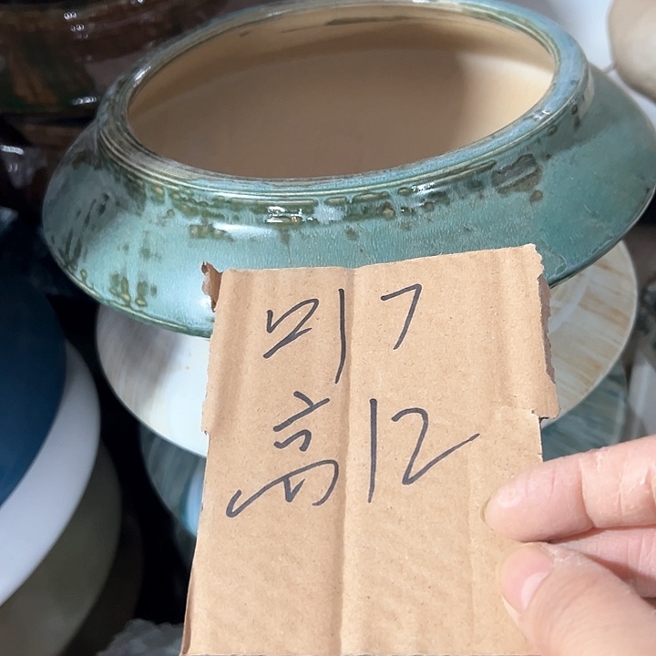 陶瓷景德镇精品花盆栽适合盆