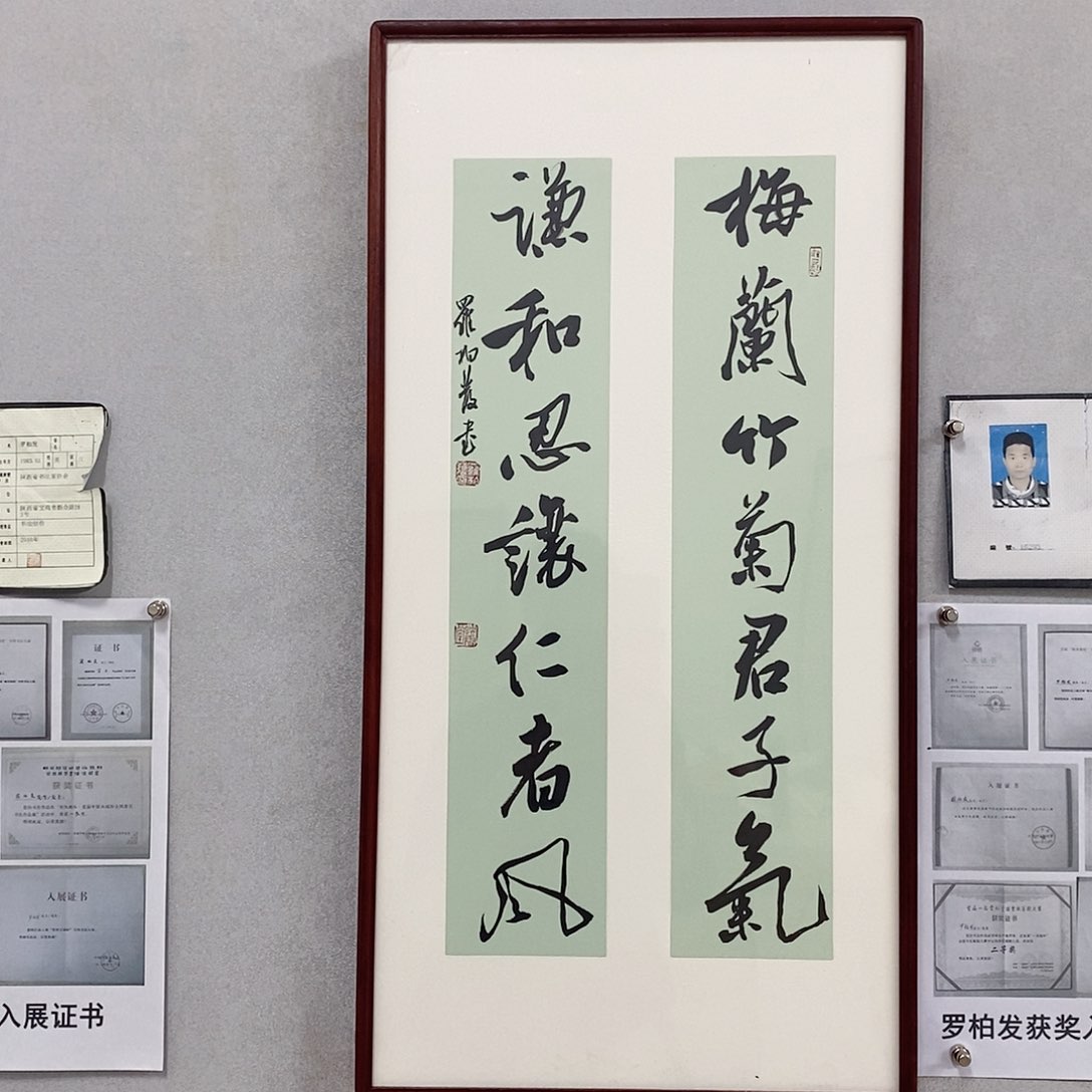 书法罗柏发老师作品