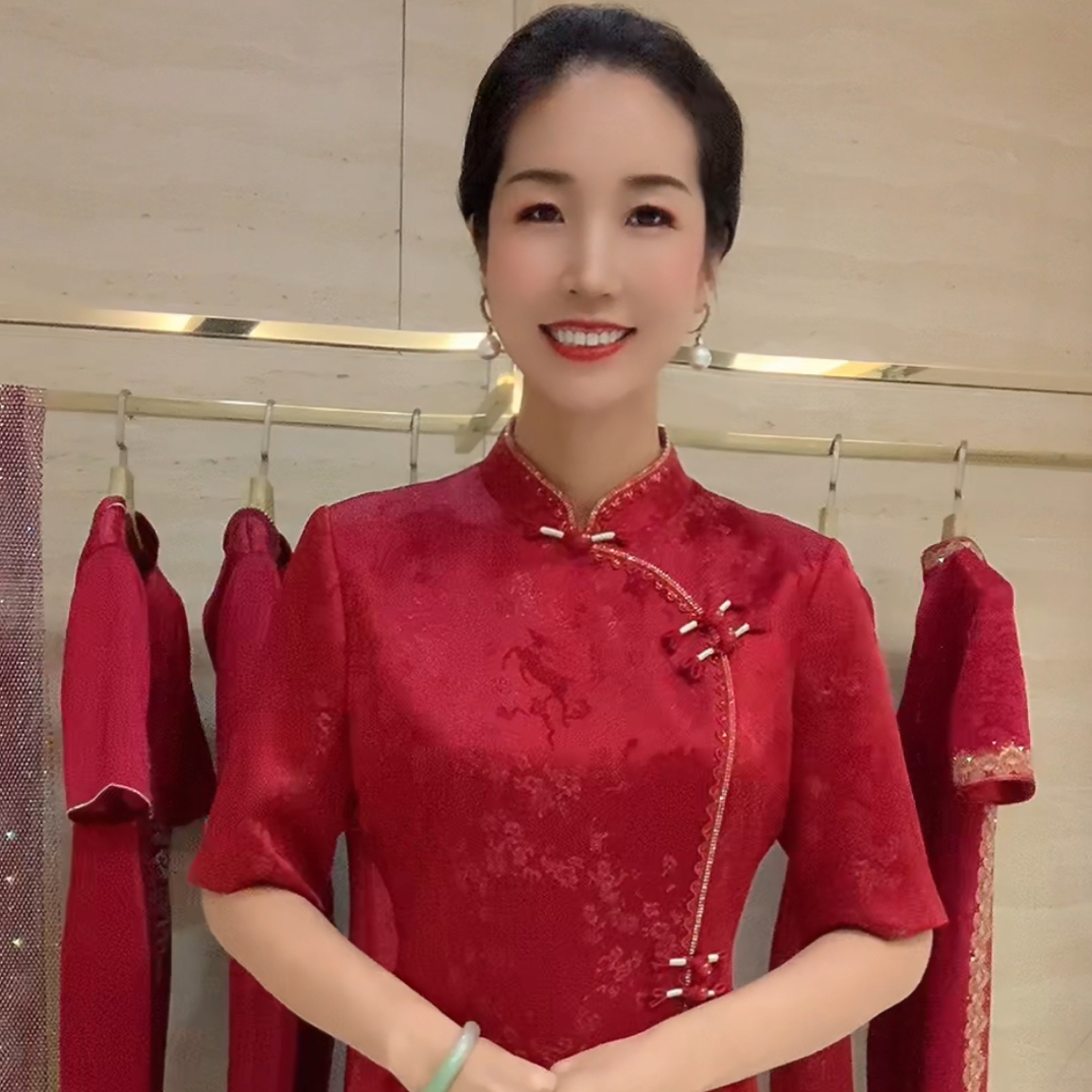喜婆婆喜妈妈改良旗袍裙