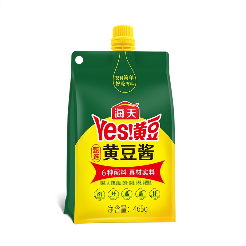海天甄选黄豆酱 465g/袋