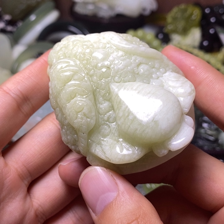 岫玉岫玉摆件未镶嵌
