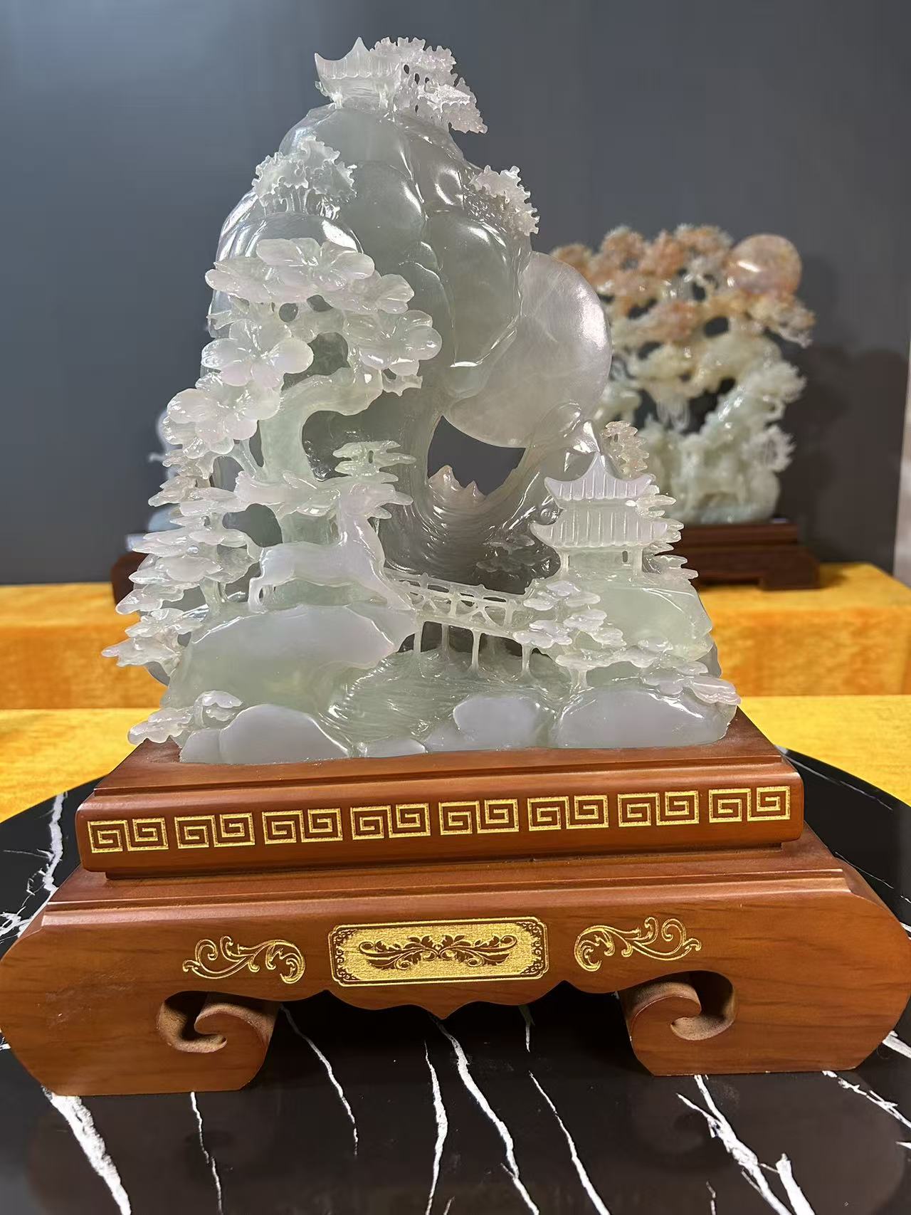 山水 家居摆件 一物一拍