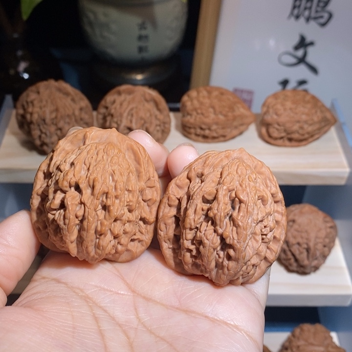 吊坠文玩核桃虎头