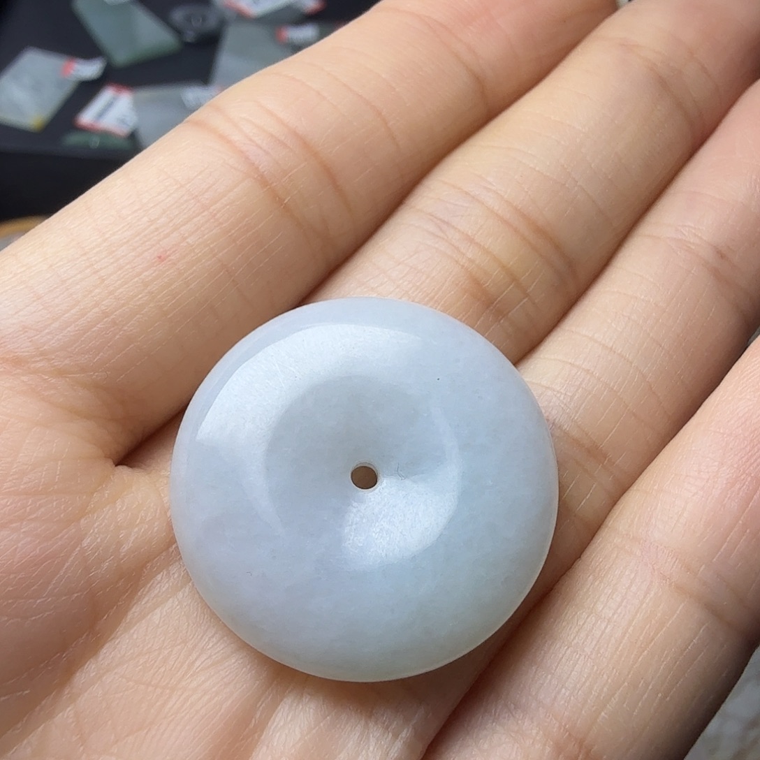 翡翠未镶嵌颈饰天然缅甸翡翠A货