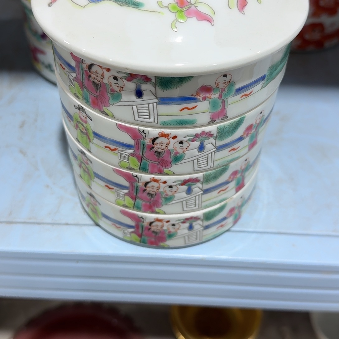 其他陶摆件的人多得不知道是