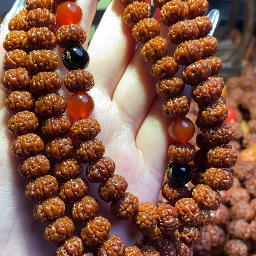 手串金刚菩提10-108树王配饰。5