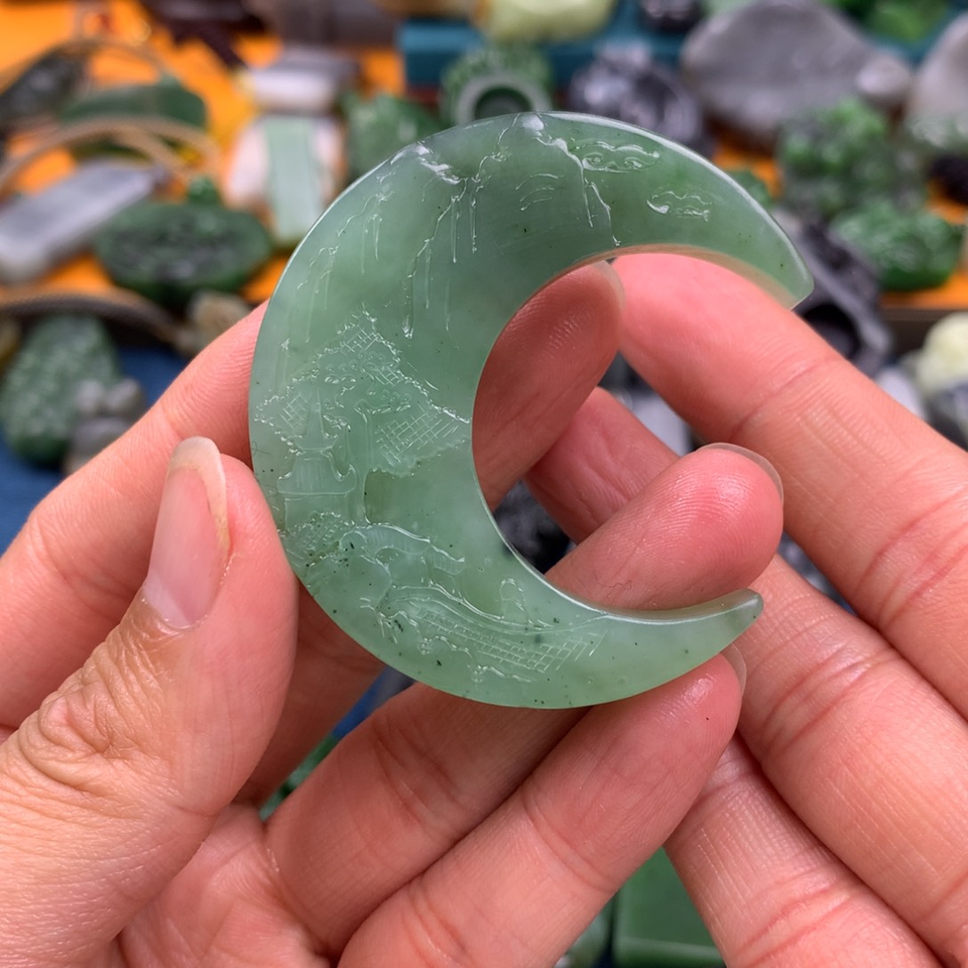 和田玉颈饰未镶嵌