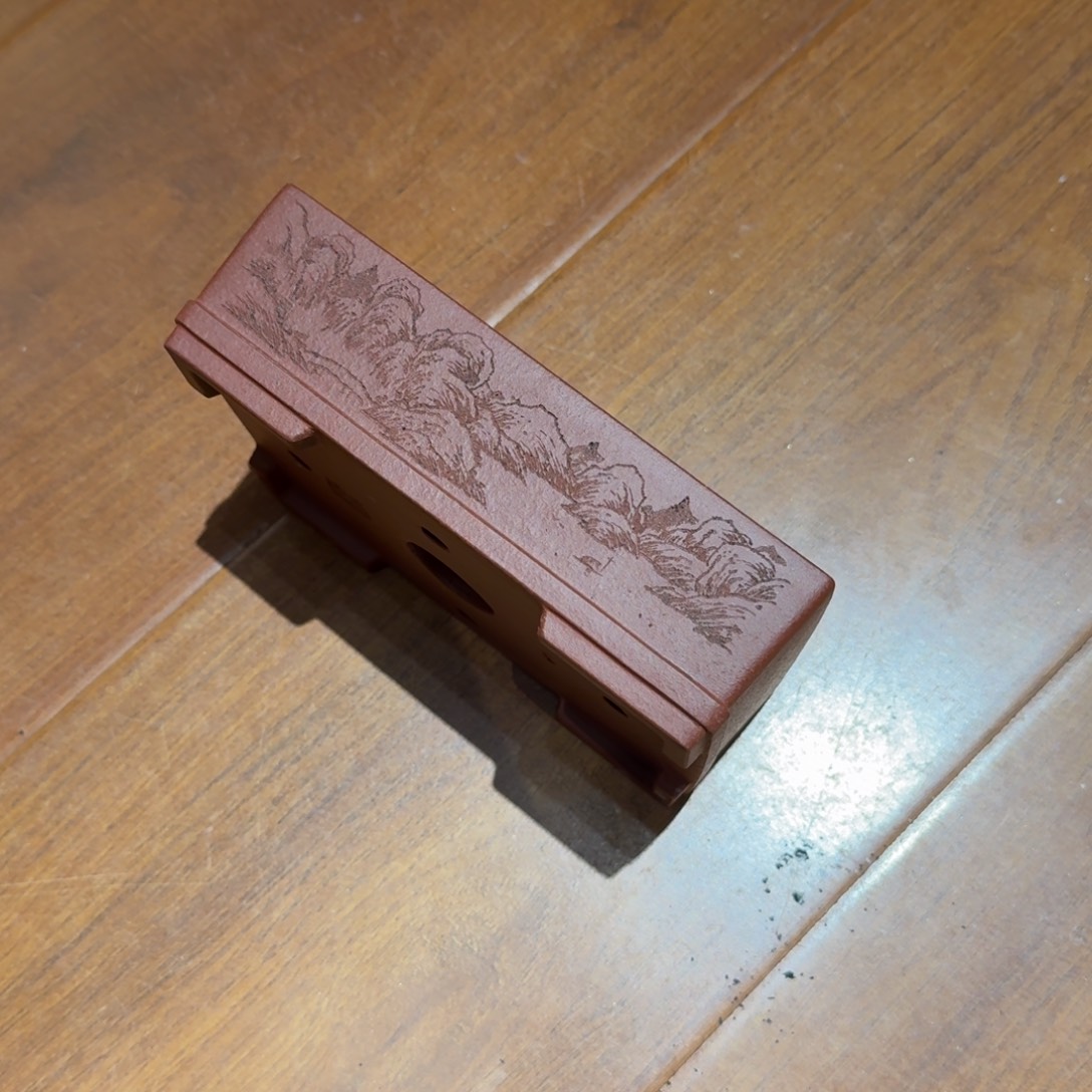 紫砂花盆原矿紫泥