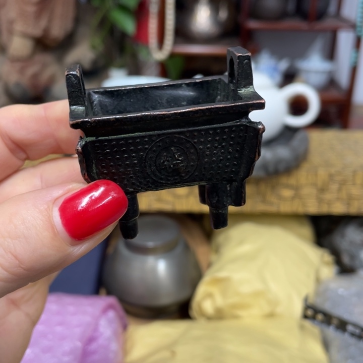 铜中古艺术品摆件