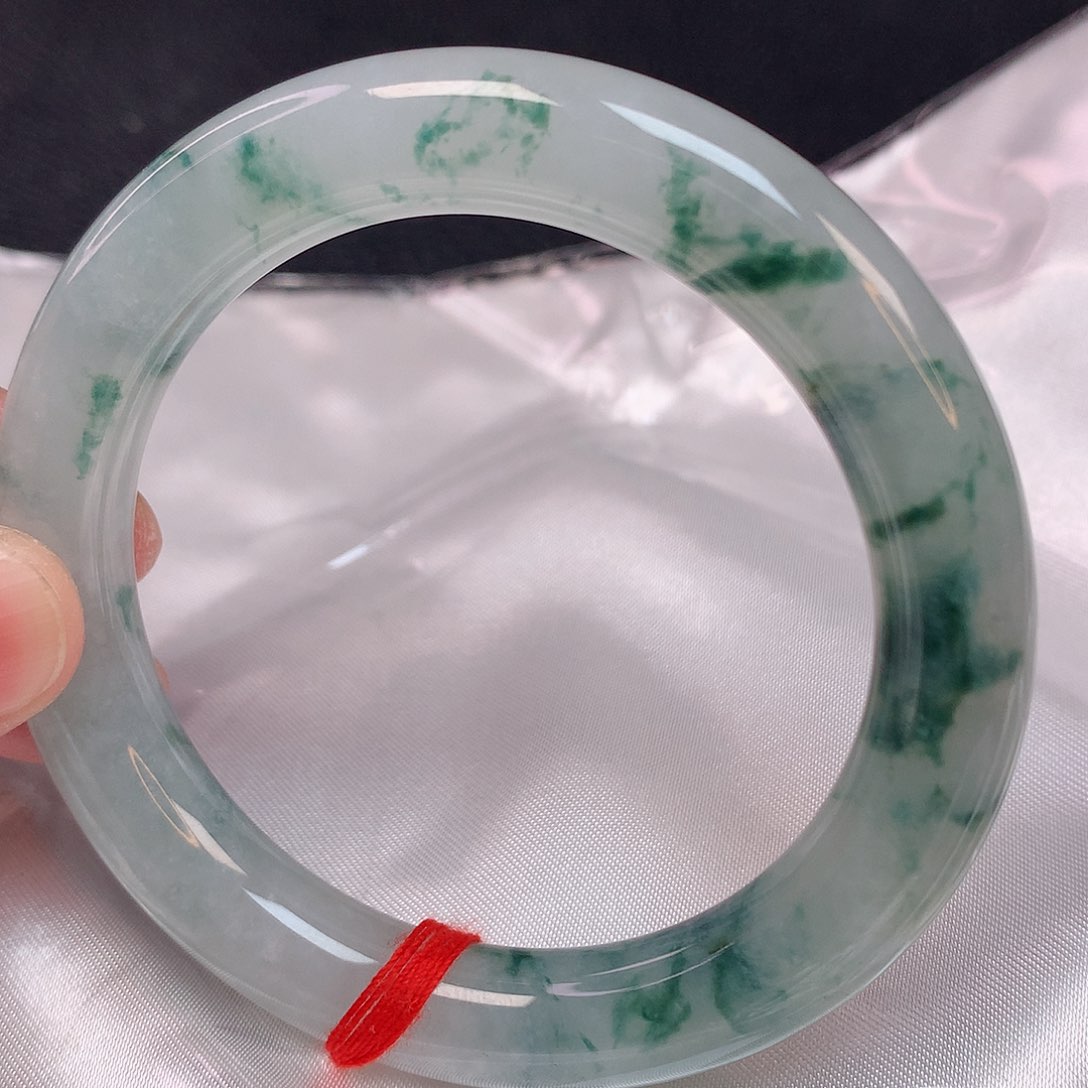 翡翠手镯未镶嵌55 翡翠手镯