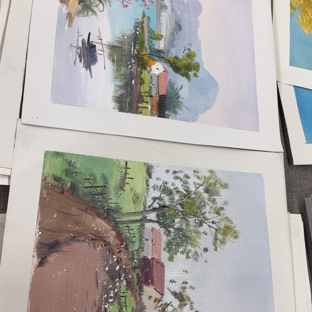 油画优惠多多指教了，优惠