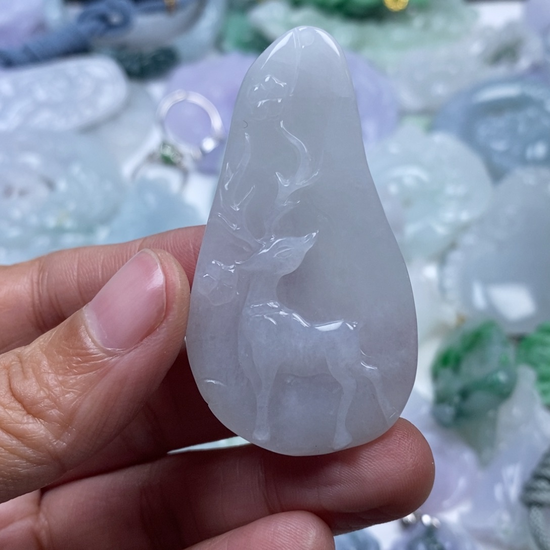 颈饰未镶嵌翡翠翡翠