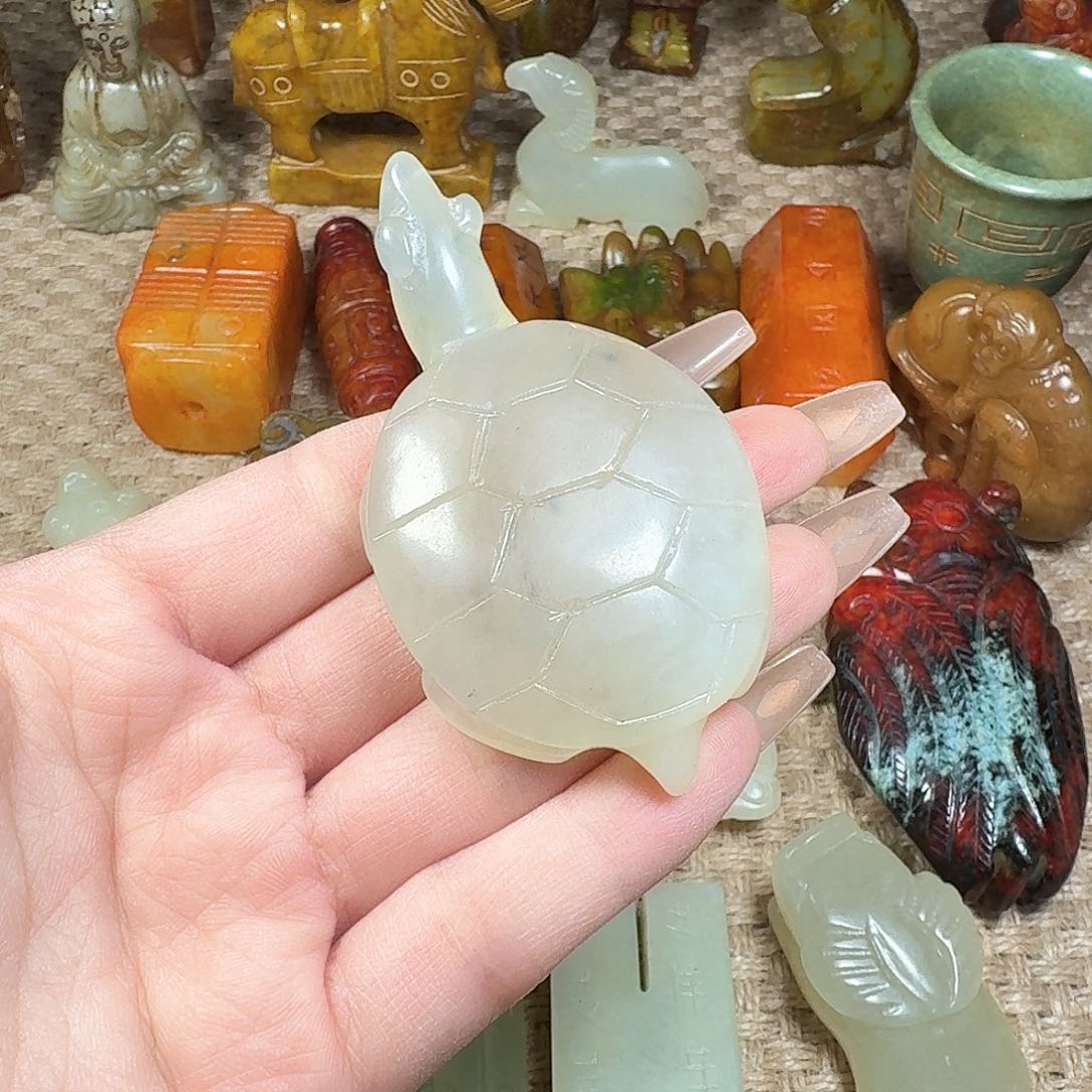 白玉菩提吊坠挂件