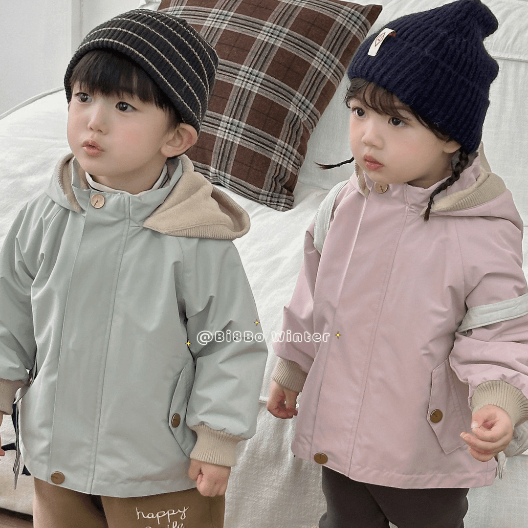 【热推爆款】男女童秋冬加绒棉服外套2025新款儿童加厚外套韩版时尚