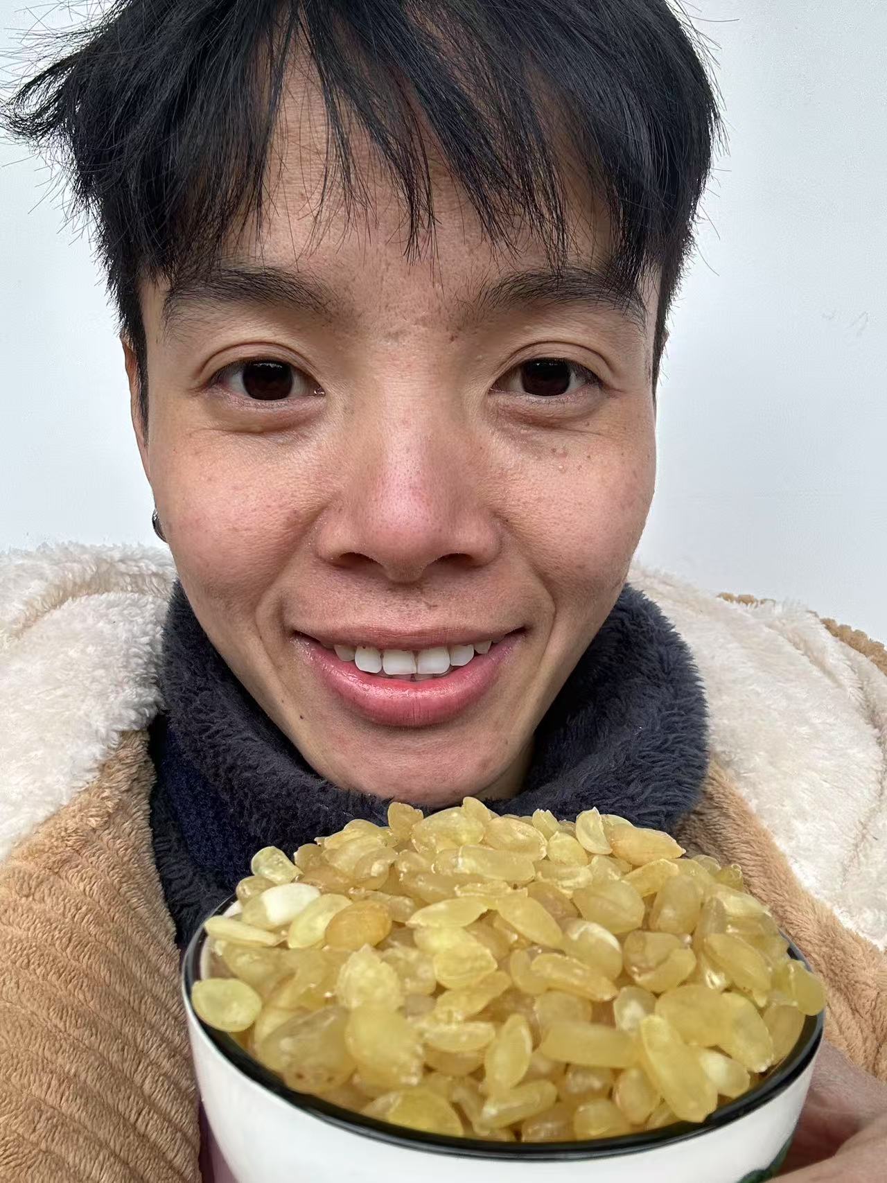 广西灵川县山姐精选 皂角米一斤包邮  双颊皂荚的果实
