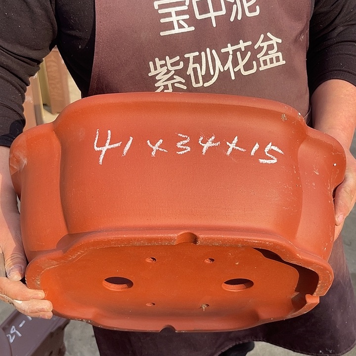 紫砂花盆紫砂等传统