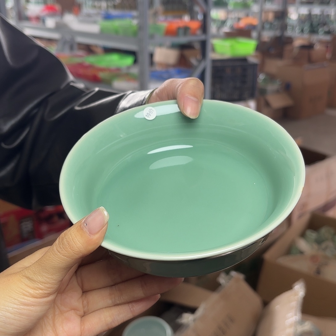 龙泉云间青瓷小米茶器