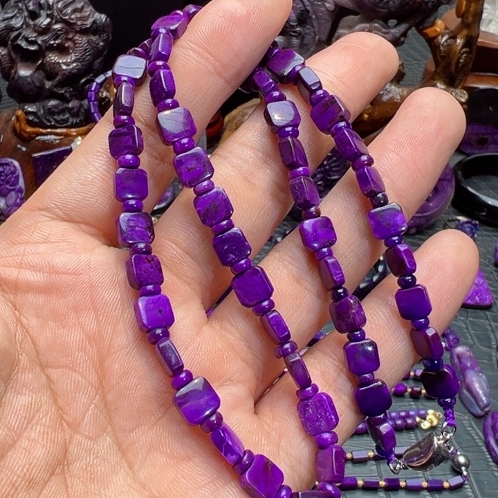 苏纪石（舒俱来）项链银S925镶嵌