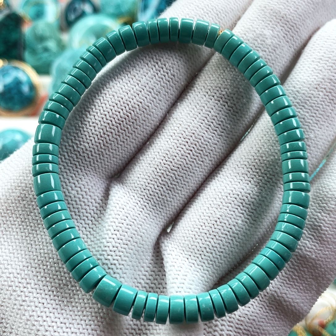 绿松石未镶嵌车挂