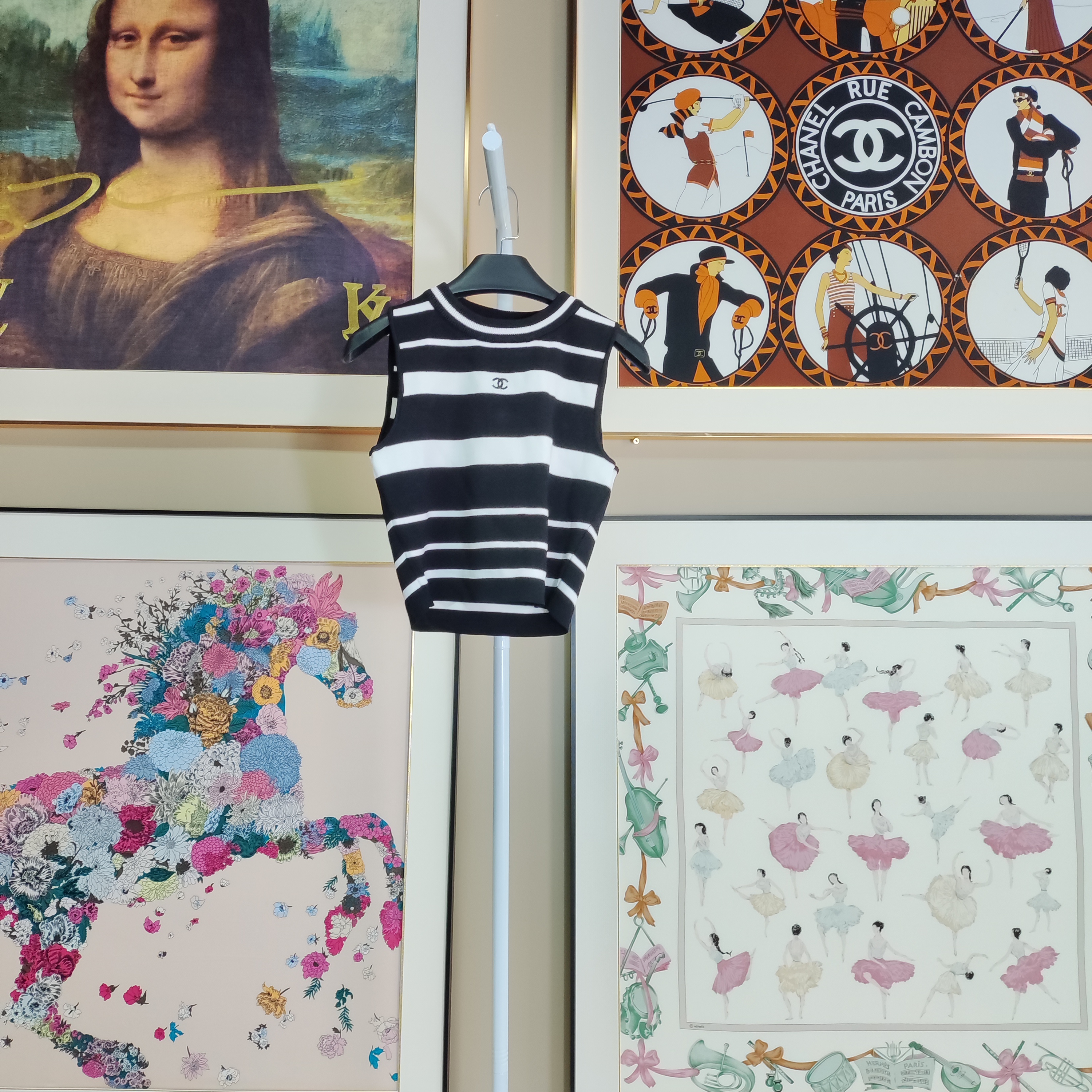 95新 Chanel/香奈儿 95新香奈儿针织背心fy5544