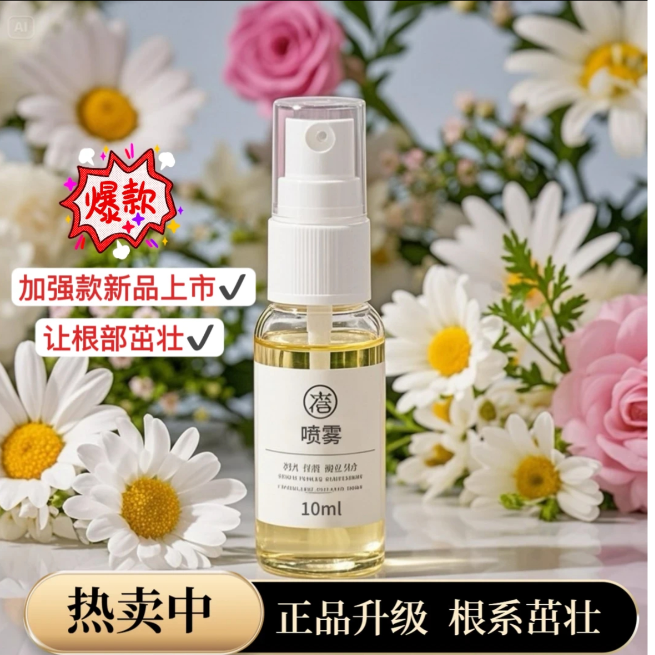 【加强升级版】2025植物根茎茁壮萃取新款营养液便捷喷瓶装