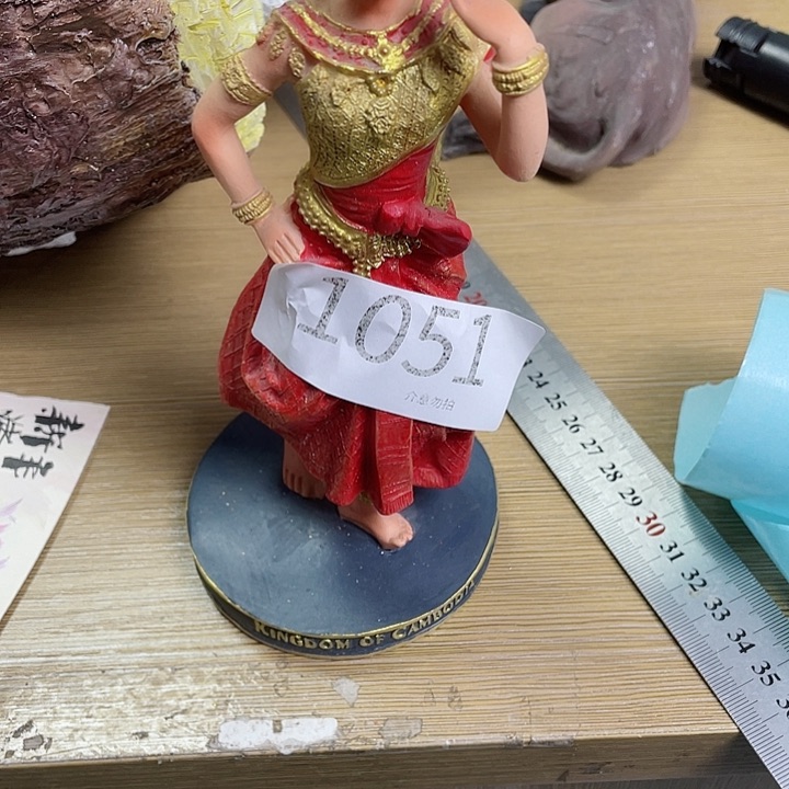 摆件雪*孤品老货微瑕瓷