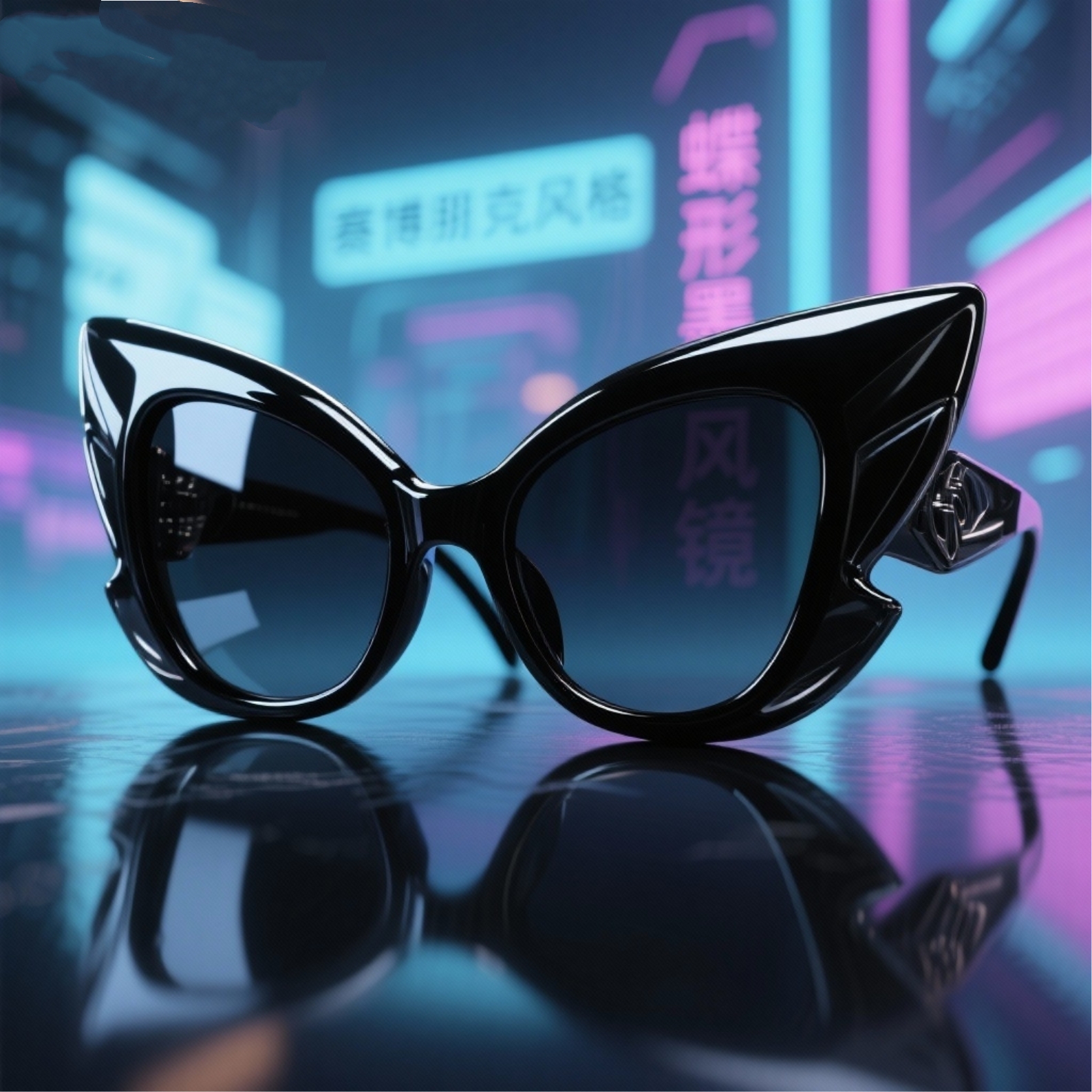 【SL】时尚百搭黑色潮流朋克风女士男士欧美风