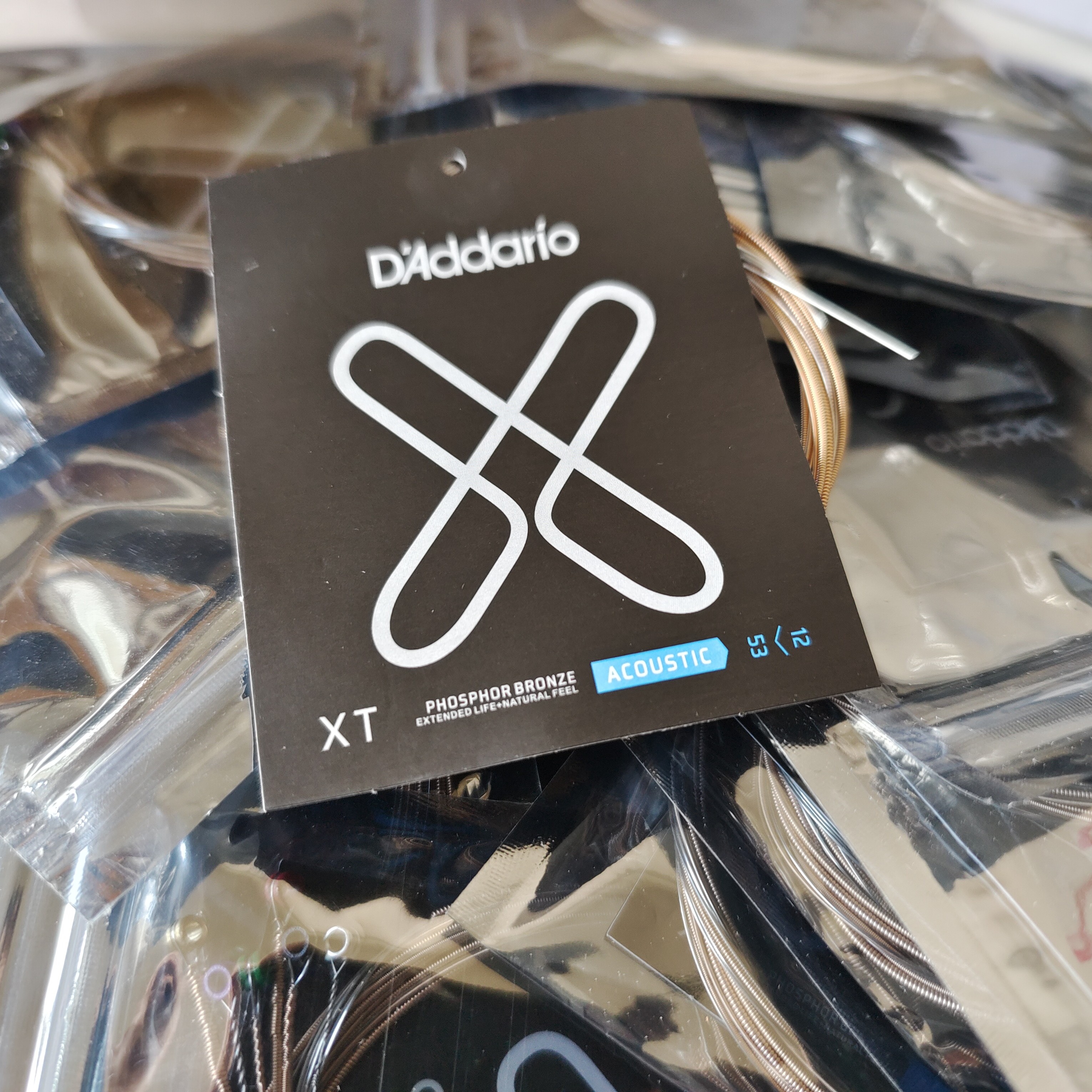 推荐正品达达里奥琴弦XT进口吉他琴弦换弦服务