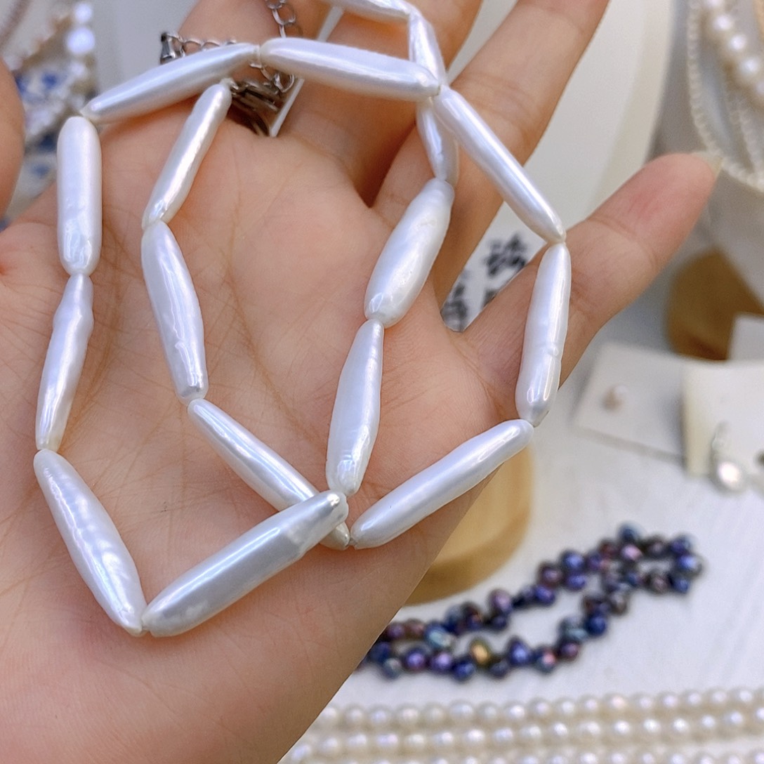 淡水珍珠未镶嵌颈饰