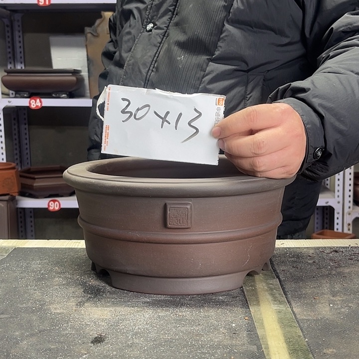 紫砂花盆紫砂等传统