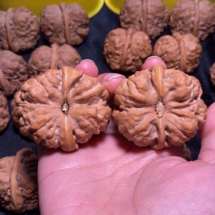 文玩核桃把件闭***。蛙蛙42