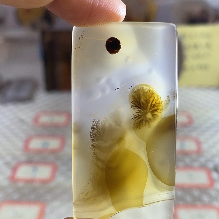玛瑙/玉髓合金颈饰
