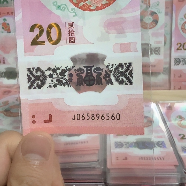 塑料小蛇钞号码065896560