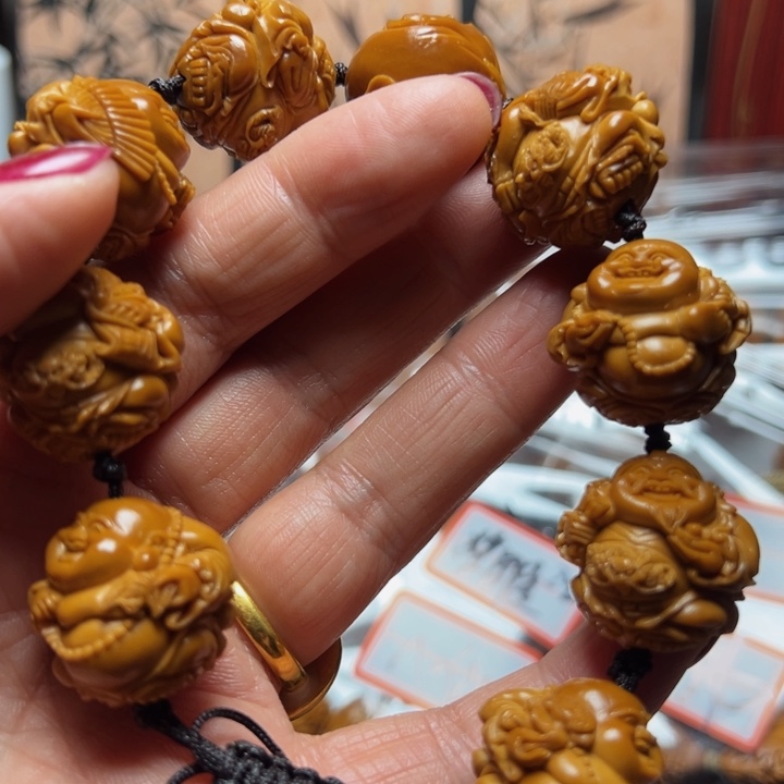 手串/手链橄榄核鲸****O妙女财迷