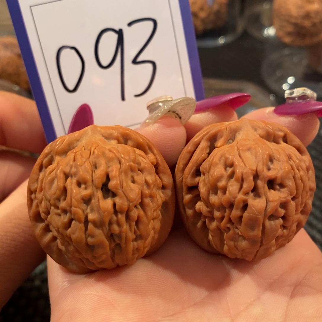 吊坠文玩核桃093莲花全品38尺