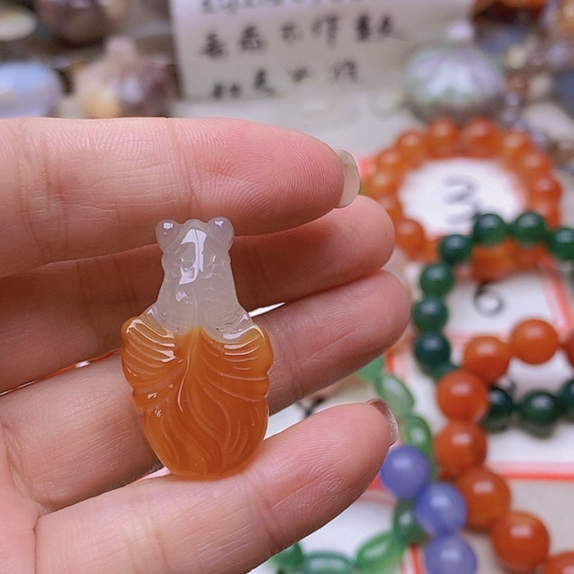 【闪购商品】未镶嵌玛瑙/玉髓珠宝半成品悠**b