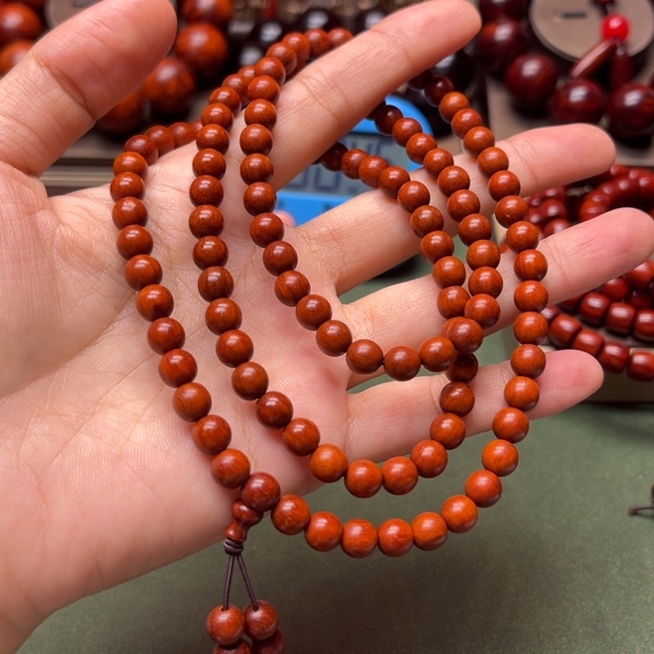 狼***帥木小叶紫檀手工艺