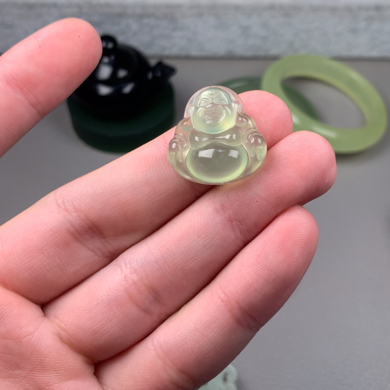 【闪购商品】蛇纹石玉未镶嵌岫玉